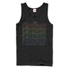 Men's Marvel Avengers: Avengers: Infinity War Rainbow Logo  Adult Tank Top