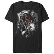 Men's Star Wars Boba Fett Stare  Adult T-Shirt