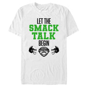 Men's ESPN Let the Smack Talk Begin Black  Adult T-Shirt