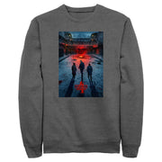 Men's Stranger Things Winter Rift Russia Poster  Adult Sweatshirt