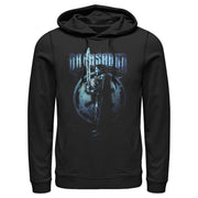 Men's Star Wars: The Mandalorian Wielding the Darksaber  Adult Pull Over Hoodie