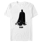 Men's The Batman Silhouette Bats  Adult T-Shirt