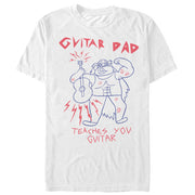 Men's Steven Universe Guitar Dad Advertisement  Adult T-Shirt