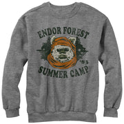 Men's Star Wars Ewok Summer Camp  Adult Sweatshirt