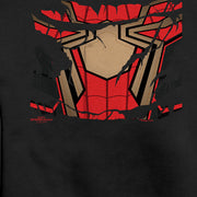 Men's Marvel Spider-Man: No Way Home Ripped Iron Suit  Adult Sweatshirt