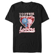 Men's Tootsie Pop Vintage Pops Are For Lovers  Adult T-Shirt