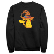 Men's Pokemon Halloween Pikachu Witch  Adult Sweatshirt