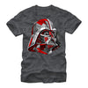 Men's Star Wars Multi-Faceted Darth Vader Helmet  Adult T-Shirt