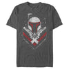 Men's Star Wars Boba Fett No Threats Only Promises  Adult T-Shirt