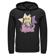 Men's The Muppets Miss Piggy Diva  Adult Pull Over Hoodie