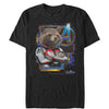 Men's Marvel Avengers: Endgame Rocket Digital Frame  Adult T-Shirt