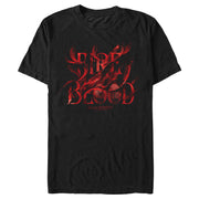 Men's Game of Thrones Fire and Blood  Adult T-Shirt