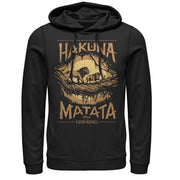 Men's Lion King Hakuna Matata Jungle Trio  Adult Pull Over Hoodie