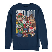 Men's Nintendo Super Mario Party  Adult Sweatshirt