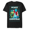 Men's Monsters Inc Monsters Inc. Mike and Sully Scary Christmas  Adult T-Shirt