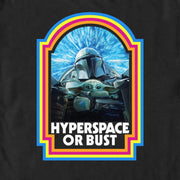 Men's Star Wars: The Mandalorian Hyperspace or Bust  Adult T-Shirt