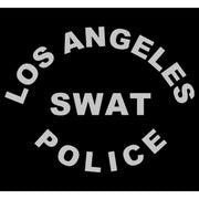 Men's LAPD Los Angeles SWAT Police in Silver  Adult T-Shirt