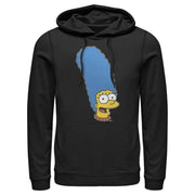 Men's The Simpsons Marge  Adult Pull Over Hoodie