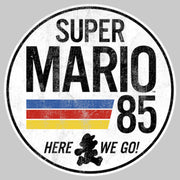 Men's Nintendo Super Mario Retro Rainbow Ring  Adult Sweatshirt