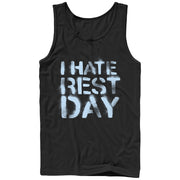 Men's CHIN UP Rest Day  Adult Tank Top