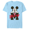 Men's Mickey & Friends Be Merry  Adult T-Shirt