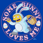 Men's The Simpsons Easter Ralph Some Bunny Loves Me  Adult T-Shirt