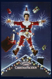 Men's National Lampoon's Christmas Vacation Electrified Poster  Adult Pull Over Hoodie