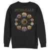 Men's Marvel Eternals Circular Gold  Adult Sweatshirt