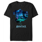 Men's Avatar Neytiri Pandora Night Scene  Adult T-Shirt