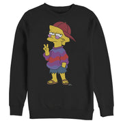 Men's The Simpsons Cool Lisa  Adult Sweatshirt