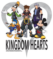 Men's Kingdom Hearts 3 Box Art  Adult T-Shirt