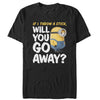 Men's Despicable Me Minion Go Away  Adult T-Shirt