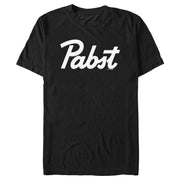 Men's Pabst Brewing Company Logo  Adult T-Shirt