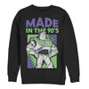 Men's Toy Story Buzz Lightyear Made in 90s  Adult Sweatshirt