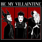 Men's Disney Villains Be My Villaintine  Adult T-Shirt