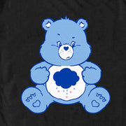 Men's Care Bears Grumpy Bear Sitting  Adult T-Shirt