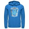 Men's Pokemon Squirtle Metallic Badge  Adult Pull Over Hoodie