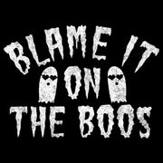 Men's Lost Gods Halloween Blame It on the Boos  Adult T-Shirt