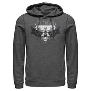 Men's Batman Winged Hero Emblem  Adult Pull Over Hoodie