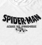 Men's Spider-Man: Across the Spider-Verse Movie Logo Black  Adult T-Shirt