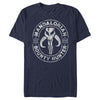 Men's Star Wars: The Mandalorian Seek & Destroy Stamp  Adult T-Shirt