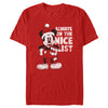 Men's Mickey & Friends Christmas Always on the Nice List Mickey  Adult T-Shirt