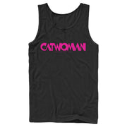 Men's Batman Catwoman Logo  Adult Tank Top