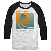 Men's Star Wars: Rogue One AT-ST Sunset  Adult Baseball Tee