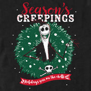 Men's The Nightmare Before Christmas Jack Season's Creepings  Adult T-Shirt