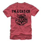 Men's Lost Gods I'm a Cat-ch  Adult T-Shirt