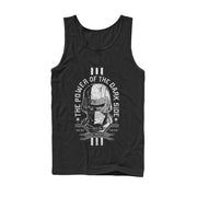 Men's Star Wars: The Rise of Skywalker Cracked Kylo  Adult Tank Top