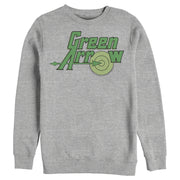 Men's Justice League Classic Arrow Logo  Adult Sweatshirt