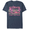 Men's Lost Gods Australia Swim Team  Adult T-Shirt