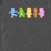 Men's Care Bears Walking Bears  Adult T-Shirt